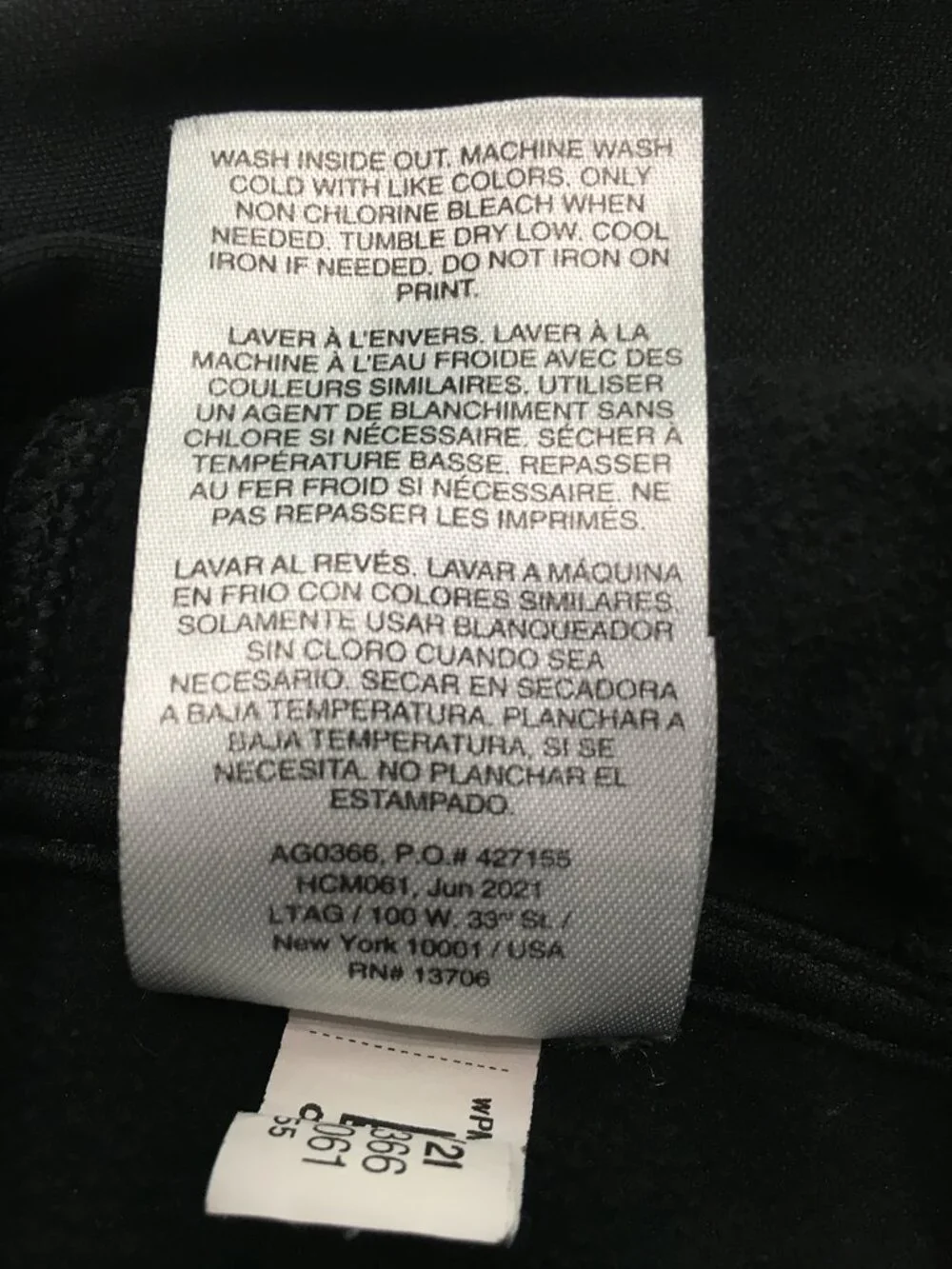 Adidas Kids Black & Gray Hoodie Size 12 Months